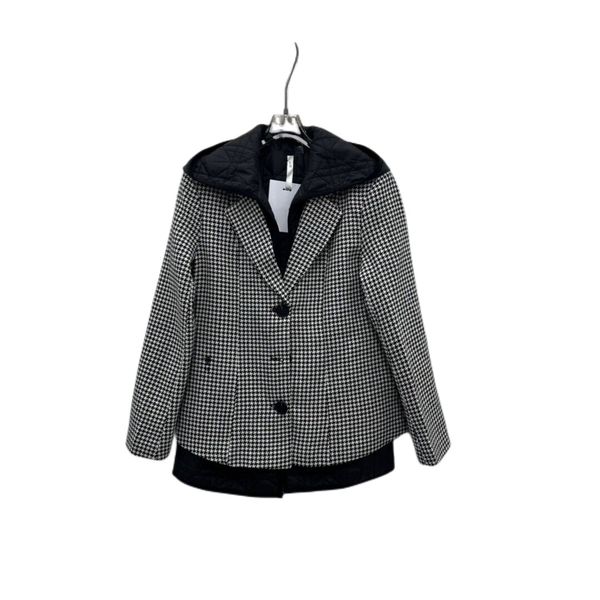 

women's outerwear & coatswide hooded silhouette for style and warmth, Black;brown
