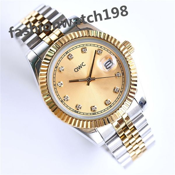 

2022 mens watch mechanical stainless steel automatic montreux luxury mens watches new ceramic bezel designer wristwatches wristwatch, Slivery;brown