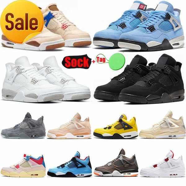 

low plus size 50 mens basketball shoes 4 4s university blue white oreo red thunder sail cool grey black cat jumpman eur 48 49 us 13 14 15 16