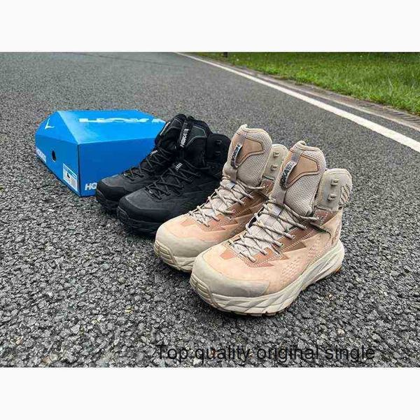 

hoka one men's shoes kha low gtx waterproof non-slip for hiking