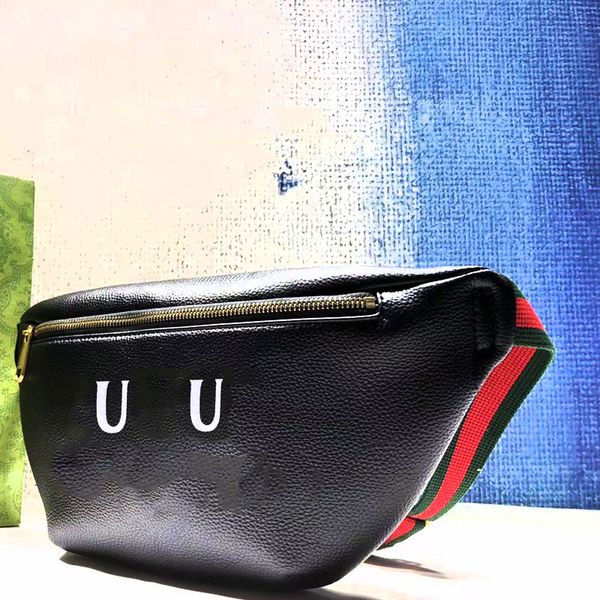 

luxury belt purse oblique waist graffiti style fanny pack men and women designer bag serial number date code dust bag 3869