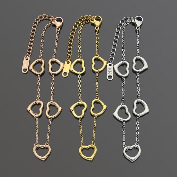 

designer hollow peach heart chain gold couple necklace shape luxury necklace original fashion classic earring set female jewelry gift with b, Black