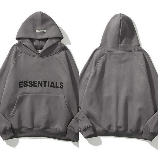 

luxury essentials men's tracksuits sweatshirts hoodies fashion letter men women sportswear pant suit hooded sweater casual pullover co, Black
