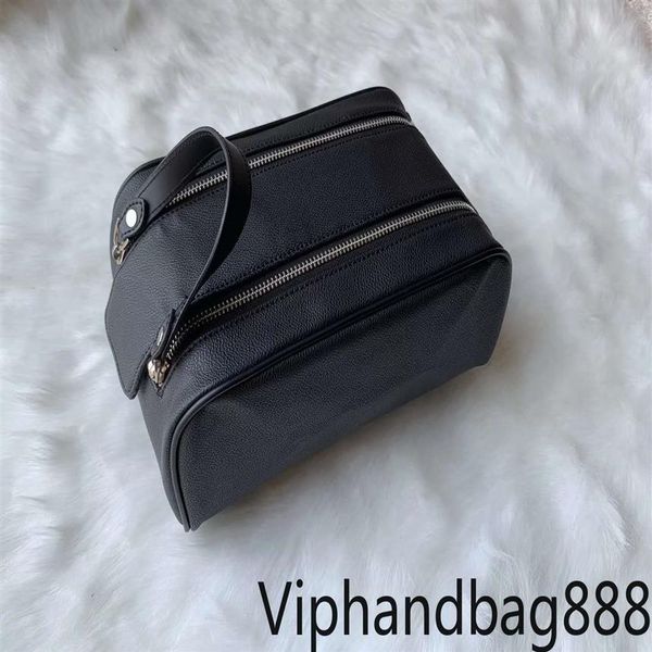 

2020 double zipper men travelling toilet bag fashion women wash bag large capacity cosmetic bags makeup toiletry bag pouch wallet 235f