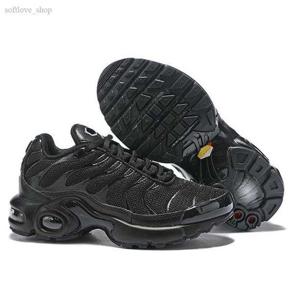

children shoes kids running boy& girl toddler youth trainer cushion surface breathable sports tn sneakers2930, Black