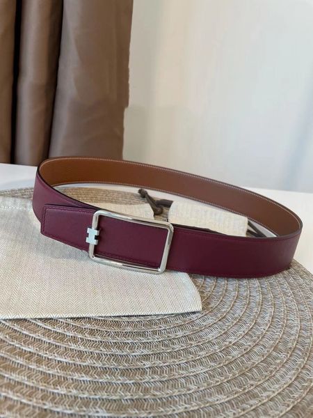 

h togo leather belts for mens and womens designer luxury letter buckle belt fashionable men charm decoration38 mm ht0037, Black;brown
