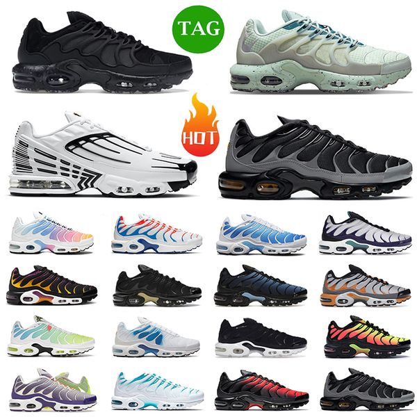 

tn running shoes mens women tn plus 3 sneakers trainers triple black white grape ice barely hyper jade atlanta blue volt glow outdoor sports