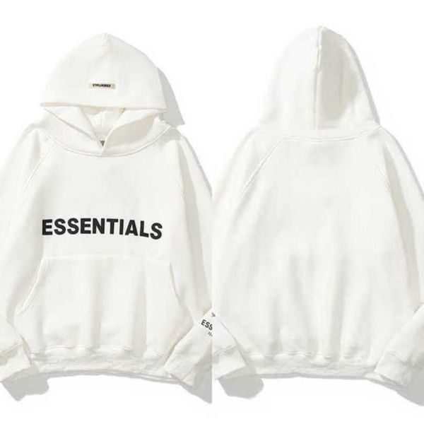 

luxury men's essentials tracksuits sweatshirts hoodies fashion letter men women sportswear pant suit hooded sweater casual pullover co, Black