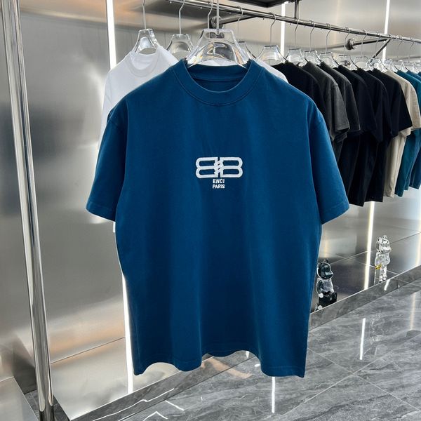 

men's plus tees polos round neck embroidered and printed polar style summer wear with street pure cotton et1, Black;brown