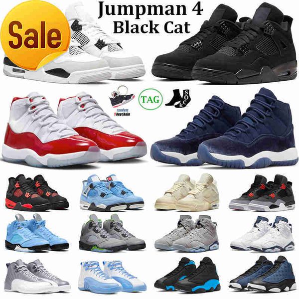 

low basketball shoes jumpman 4 5 6 11 12 13 men women 4s black cat military black red thunder unc green bean 11s cherry midnight navy mens