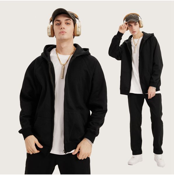 

zipper hoodie fashion men's plus size hoodies & sweatshirts women, Black;brown