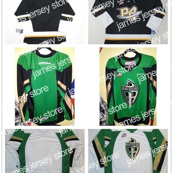 

college hockey wears nik1 customize mens womens kids whl prince albert 100% stitched ice hockey jerseys s-6xl goalit cut custom any name any, Black