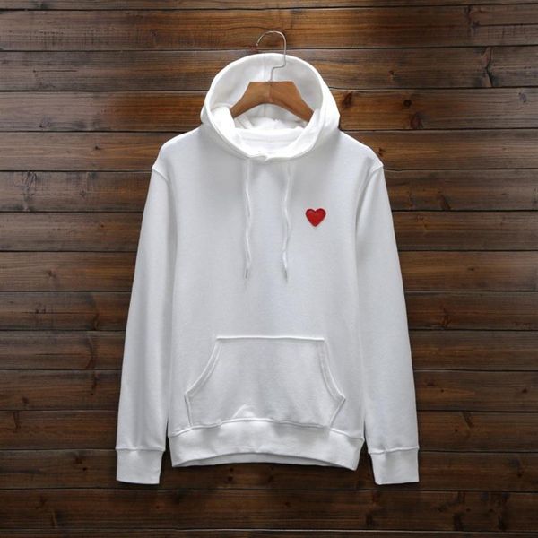 

brand hoodies for men autumn mens hoodie sweatshirt loose style fashion tide winter coat pullover homme clothing with heart embroidery 262u, Black