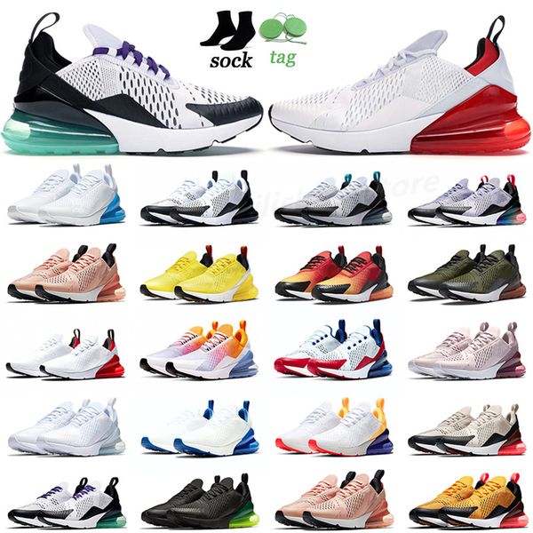 

2022 custom 27s mens designer shoes sneakers for women running trainers sports sneaker fashion men 27c triple maxes black white m01