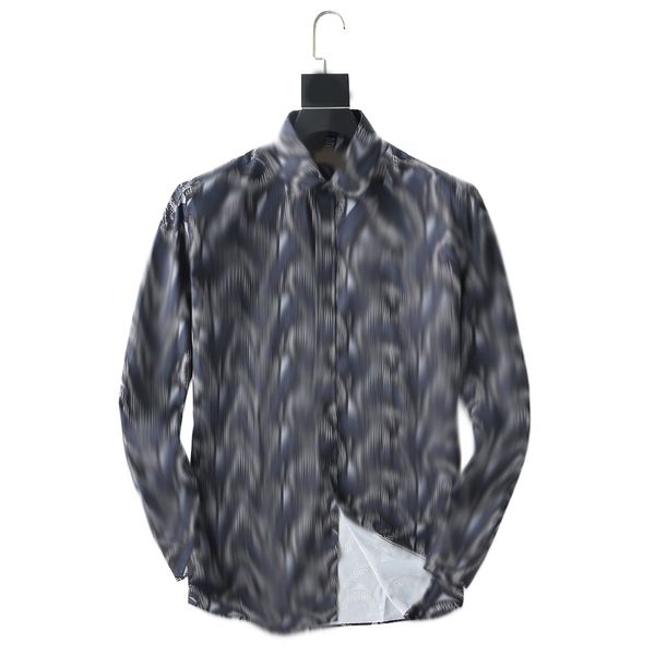 

designer mens formal business shirts fashion casual shirt long-sleeved shirt #a6, White;black