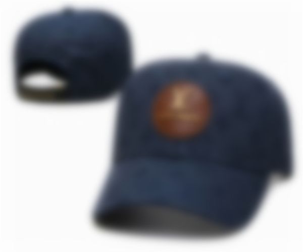 

high-quality ball cap mens designer baseball hat luxury caps adjustable hats street fitted fashion sports casquette embroidery letter snapba, Blue;gray