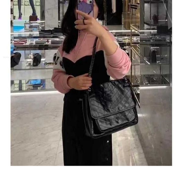 

luxury handbag bag niki tramp puffer siant lourant womens designer chain leather shoulder cow cross body zs0c