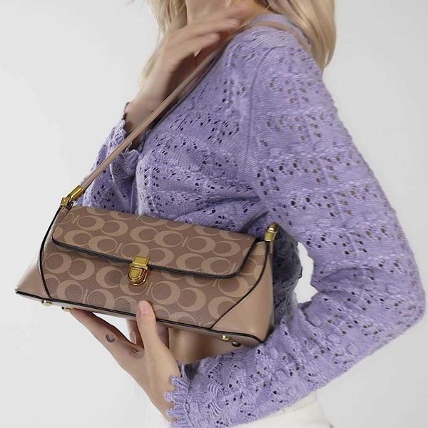 

2023 trendy brand fashion a woman's bag advanced texture dign armpit autumn and winter new versatile single shoulder