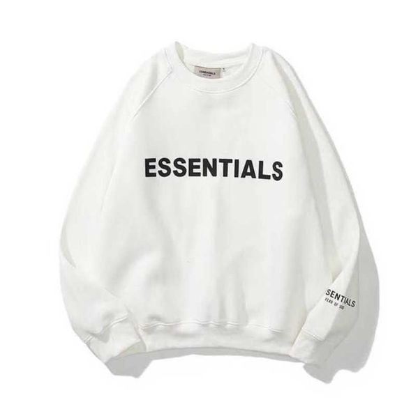 

luxury essentials men's tracksuits sweatshirts letter men women couple loose sportswear pants suit sweater hoodie casual pullover swea, Black