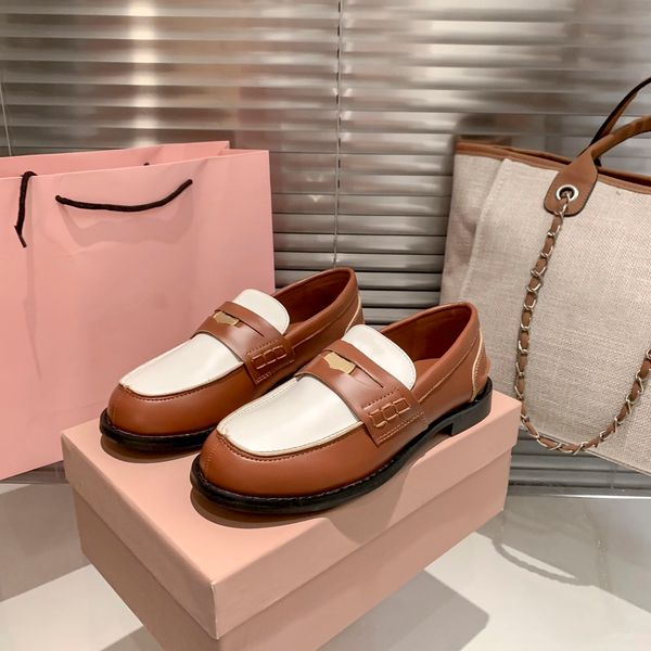 

designer monolith casual shoes platform sneakers bottom shoe sneaker soft cowhide loafers rubber shiny leatherthick chunky round head with b, Black