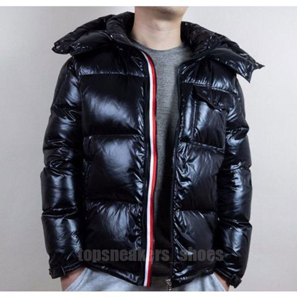 

down jacket coats mens spring sport zipper running plus street fashion multiple colour outerwear coat winter clothes signed jointly fluffy j, Black