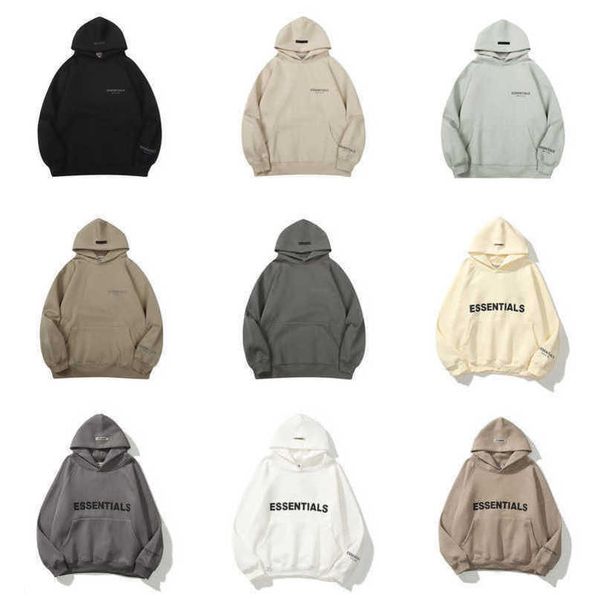 

men's essentials luxury tracksuits sweatshirts hoodies fashion letter men women sportswear pant suit hooded sweater casual pullover co, Black