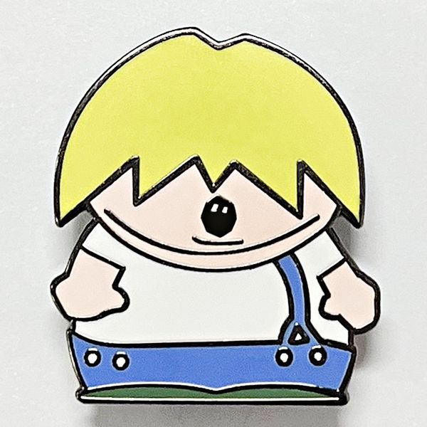 

south park art style earth adventure role-playing game brooch cartoon metal badge collar accessories, Blue