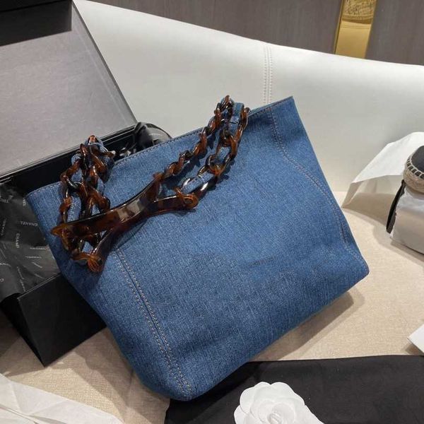 

women's r handbags shoulder bags tote new fashion texture denim crossbody bag multi-functional portable large capacity tote bag factory