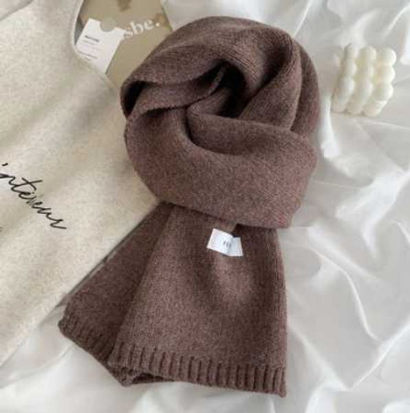 

scarves hat glove set scarf winter warm thick girl cashmere lovely simple knit shawl women's, Blue;gray