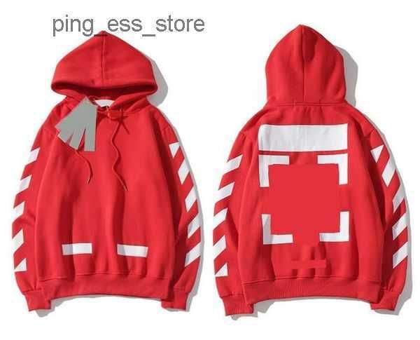 

offs 2022 %60 off style trendy fashion sweater painted arrow crow stripe loose hoodie men's and women's coatjqm1off t-shirts offs, Black