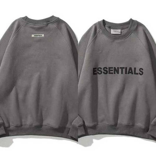 

luxury men's essentials tracksuits sweatshirts letter men women couple loose sportswear pants suit sweater hoodie casual pullover jack, Gray