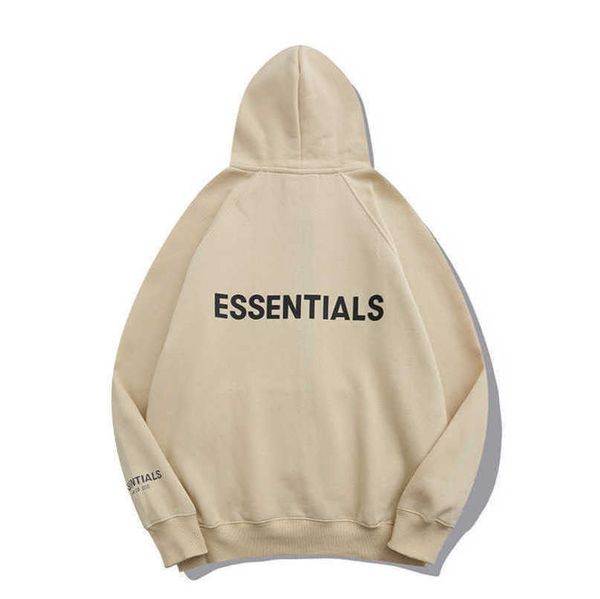 

essentials men's luxury tracksuits sweatshirts fashion zipper hoodies men women sportswear pant suit hooded sweater casual pullover co, Black