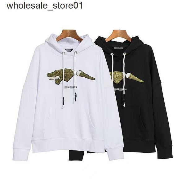 

men's hoodies designer sweatshirts fashion brand embroidered hoodie men women lovers loose streetwear hoodie, Black