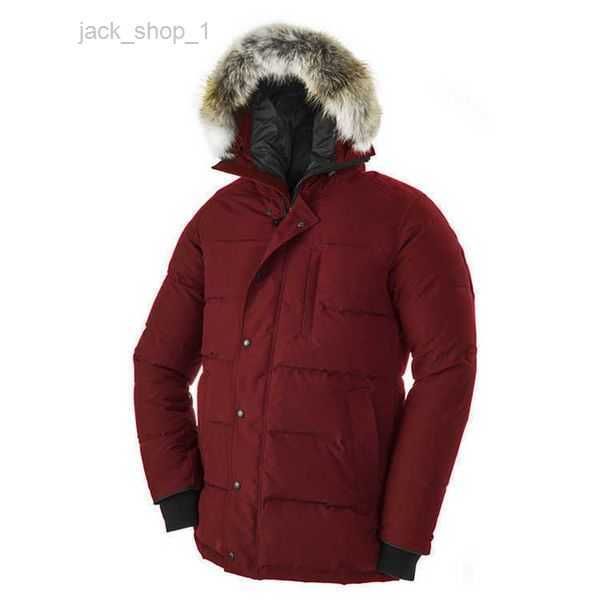 

canada mens down jackets parka winter waterproof cloth men wolf fur jacket hooded fourrure outwear raccoon furs warm coat puffer 29, Black