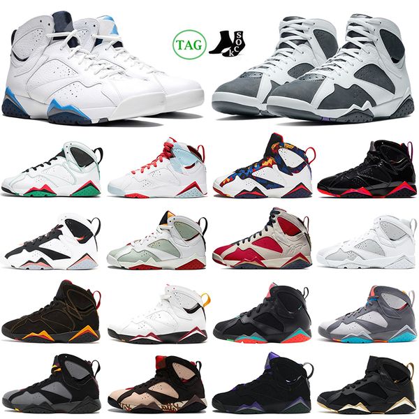 

jumpman 7s men basketball shoes 7 patent leather flint french blue trophy room cardinal china golden moment mens womens trainer outdoor
