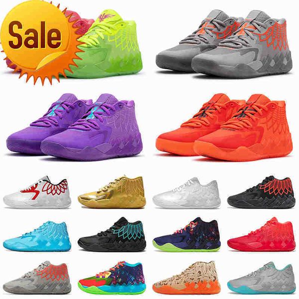 

new outdoor shoes sandals fashion mb.01 basketball shoes outdoor rick and morty purple cat galaxy mens lamelo ball 1 sneakers trainers beige