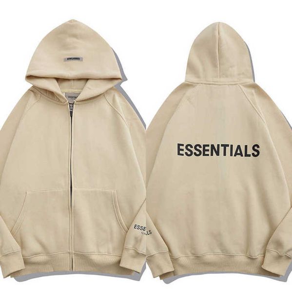 

men's essentials luxury tracksuits sweatshirts fashion zipper hoodies men women sportswear pant suit hooded sweater casual pullover co, Black