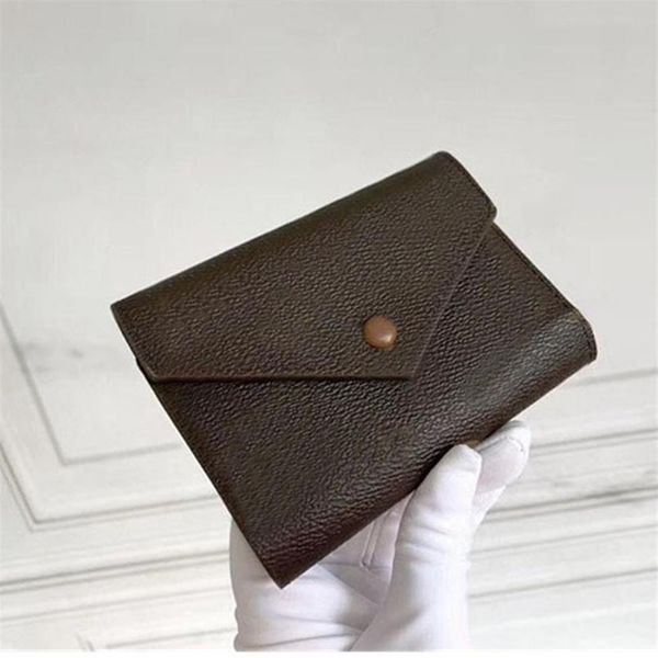 

women victorine purses with box multicolor coin purse mini short wallets foldable key coins card holder case accessoires wallet268l, Red;black