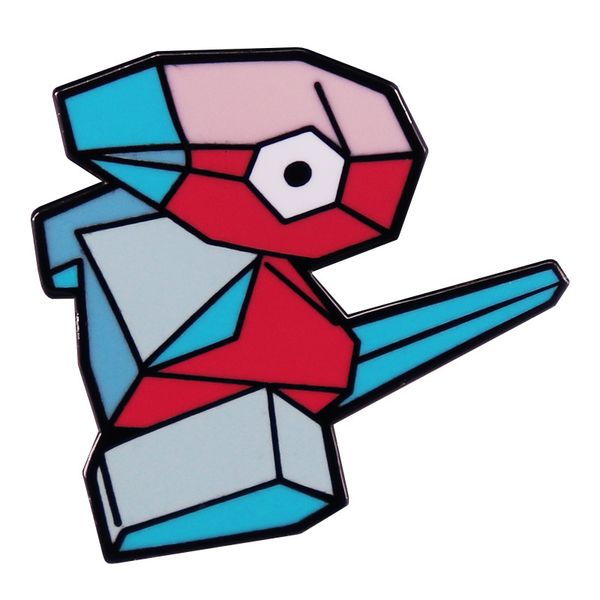 

baby unicorn brooch cute anime movies games hard enamel pins collect cartoon brooch backpack hat bag collar lapel badges, Blue