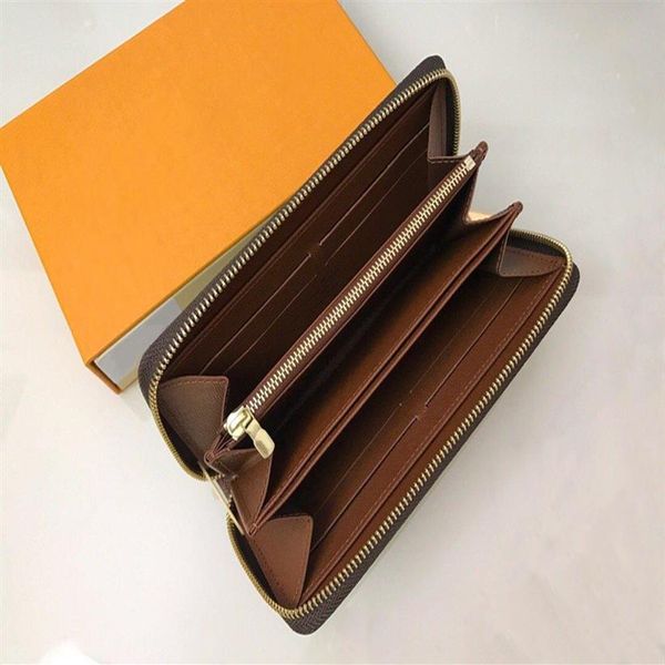 

premium 5a women wallets leather purse credit card men zip wallet bill clip gift box 60017238t, Red;black