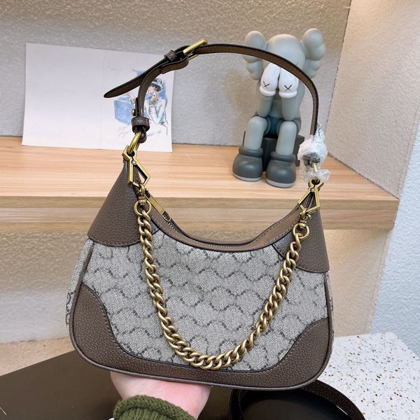 

underarm bag chains bags axillary bag shoulder wallet 2023 luxurys rs lady quality women fashion handbags mother purse clutch thick chain be
