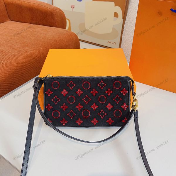 

23 women luxurys designers totes bags handbag flower bag genuine leather messenger ladies travel gold hardware handbag purse pouch crystal d