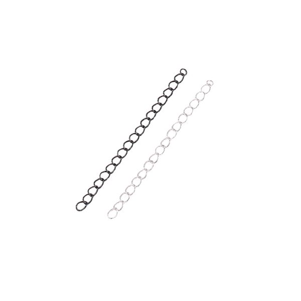 

chains for women silver black chain extender tail chain extension jewelry making supplies wholesale