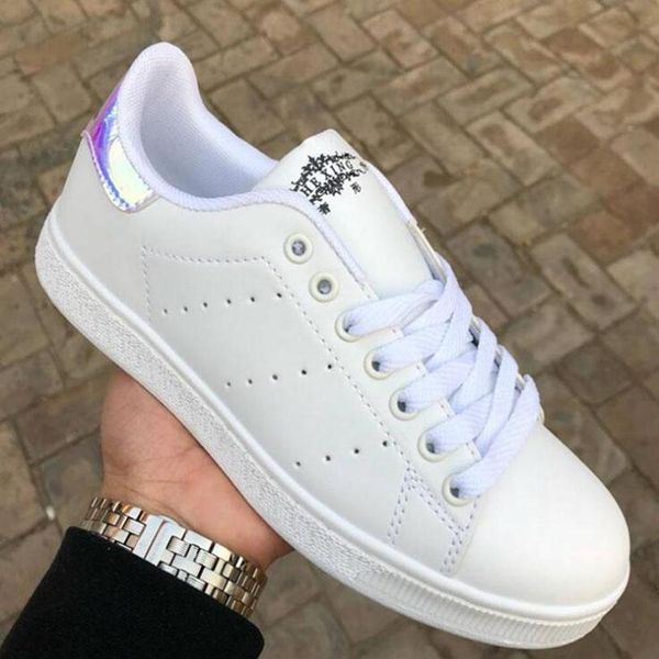 

2021 classic style men women casual shoes white musial stan smith skateboard shoe size 36-44268i, Black