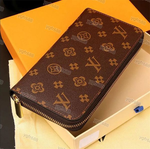 

single zipper wallet ladies the most stylish way to carry around money cards and coins men purse card holder long business women wallet, Red;black