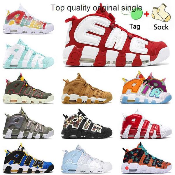 

basketball shoes uptempos scottie pippen designer sneakers mens womens chrome barely green light aqua atlanta peace love black unc trainers