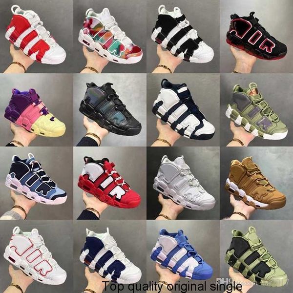

2022s more uptempos mens basketball shoes scottie pippen arrival pinstripe camo what the bulls hoops pack peace love fuchsia blast laser