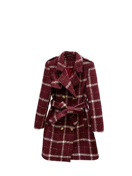 

women's outerwear & coatshandmade heavy quality lattice matching, Black;brown