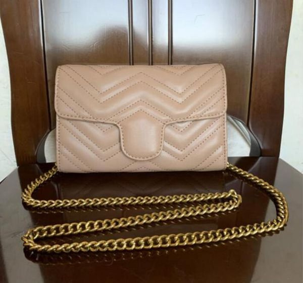 

designer cross body marmont bag love heart v wave pattern satchel shoulder bag chain handbags crossbody purse lady leather classic style tot