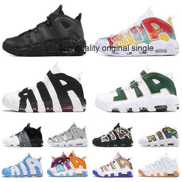

basketball shoes uptempos scottie pippen designer sneakers mens womens chrome barely green light aqua atlanta peace love black university